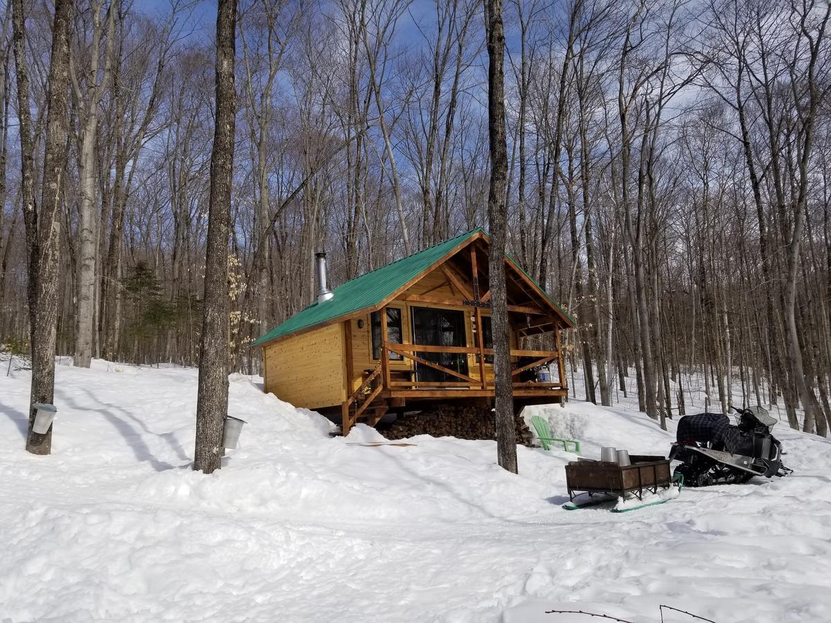 Saint-Jean-des PilesLes Cabines Nordik Des Piles别墅 外观 照片