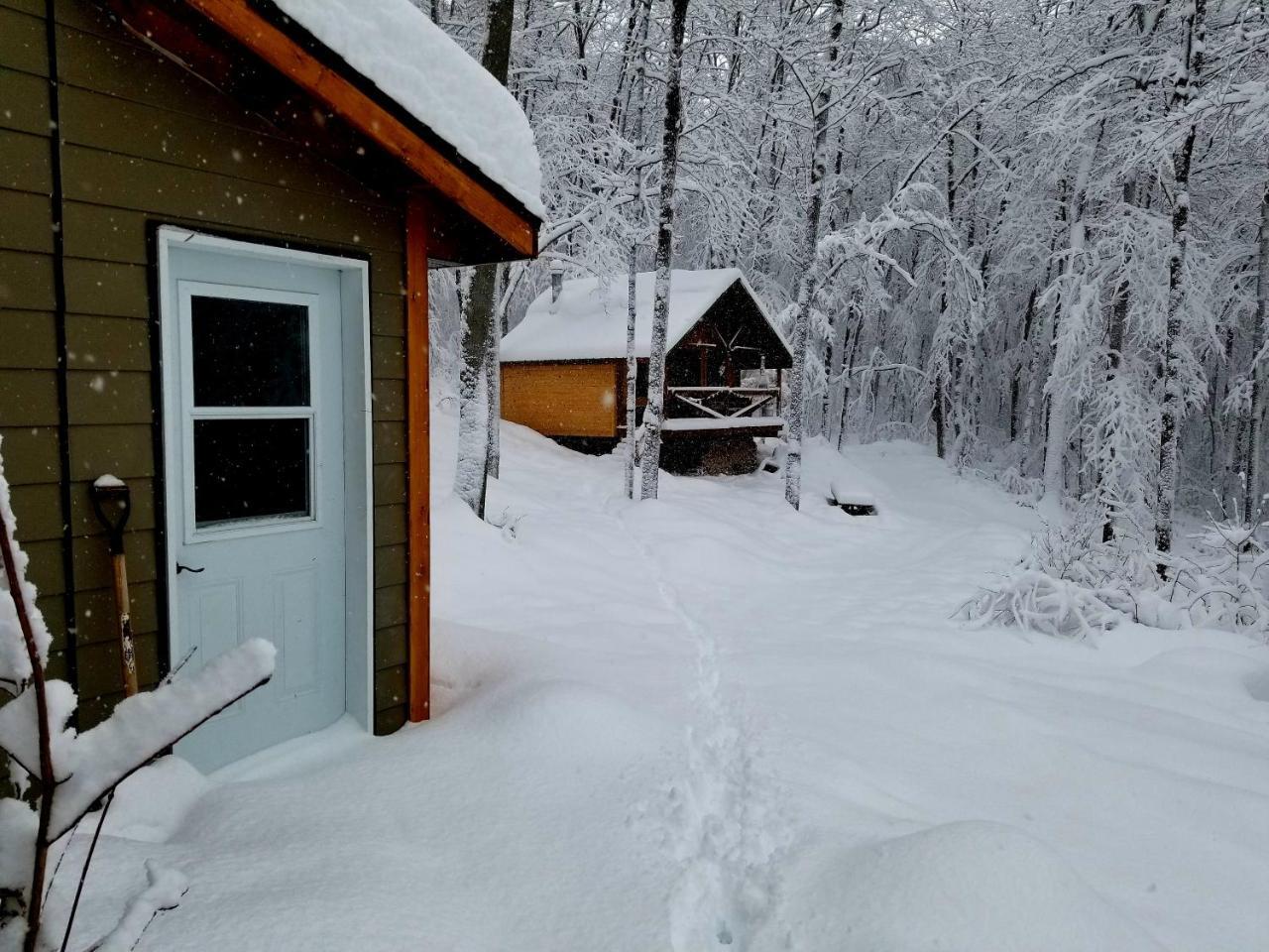 Saint-Jean-des PilesLes Cabines Nordik Des Piles别墅 外观 照片