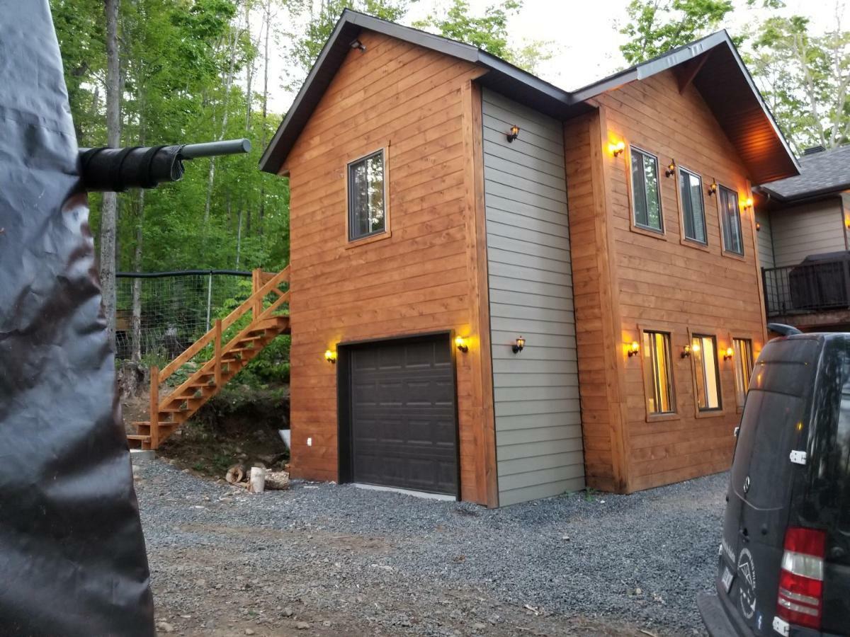 Saint-Jean-des PilesLes Cabines Nordik Des Piles别墅 外观 照片