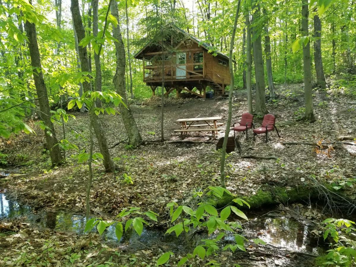 Saint-Jean-des PilesLes Cabines Nordik Des Piles别墅 外观 照片